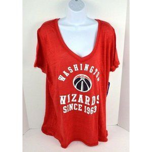 Washington Wizards Plus Size V-Neck T-Shirt